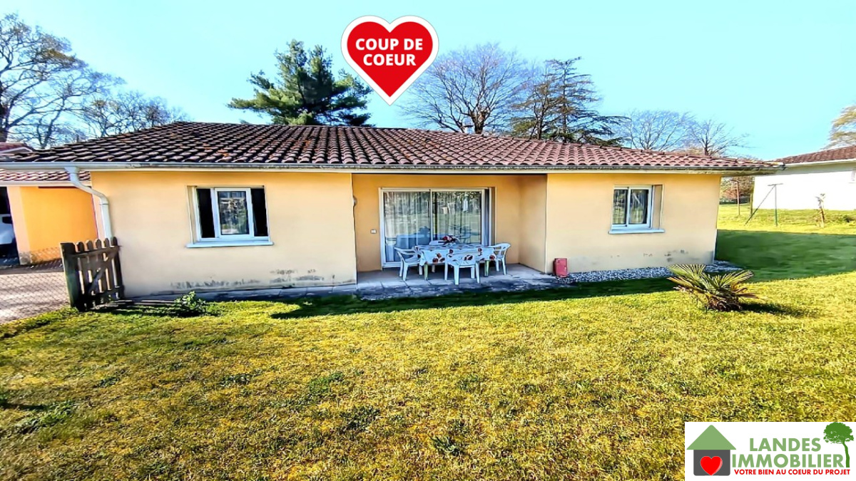 Maison 96 m² 4 pièces sur terrain de 719m² avec abri voiture